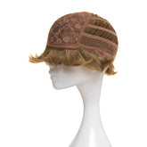 Peruca Naturala NOLA Blond Inchis Cenusiu